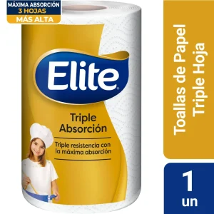 Papel Toalla Elite  Triple Absorción (3 HOJAS) x 84 hojas