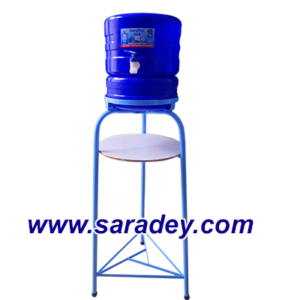 Base Metalica + Surtidor azul(dispensador) para bidon de agua mineral