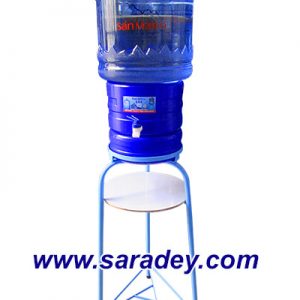 Base metalica + Surtidor + Envase + Agua mineral San Mateo 21 litros