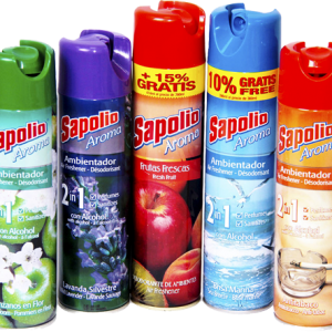 Ambientador Sapolio varios aromas x 360 ml