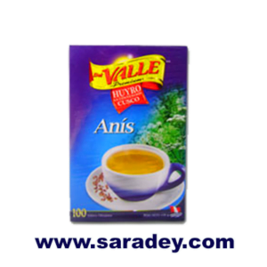 Filtrante Del Valle Anis x 100 sob.