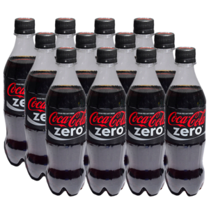 Gaseosa Coca Cola Zero 500 ml x 12 u.