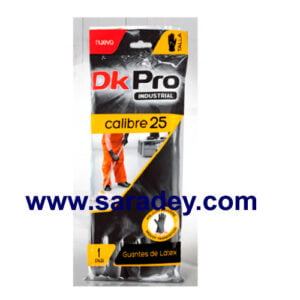 Guante DKasa Negro Calibre N°25