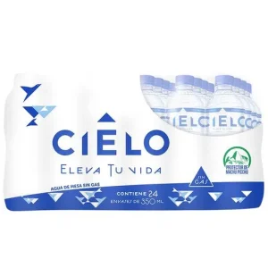 Agua Cielo sin gas paquete de 24 uni. x 350 ml