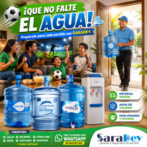 Lee más sobre el artículo Bidón de Agua y Bidón de Agua Mineral con Entrega a Domicilio en Callao, San Miguel, Pueblo Libre, Breña, Jesús María y Magdalena | Distribuidora y Proveedor SARADEY