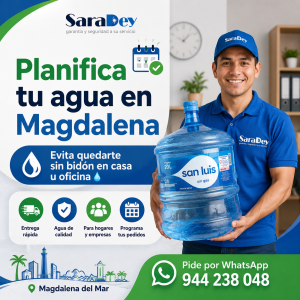 Lee más sobre el artículo Cómo planificar pedidos de bidón de agua en Magdalena