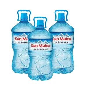 Agua San Mateo de 7 Litros S/G pack de 3 unidades